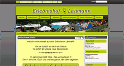 Desktop Screenshot of lahmann.biz